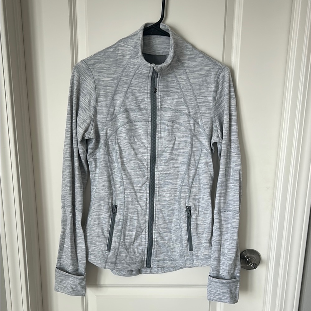 Lululemon Women’s Athletic Gray Zip-Up Jacket